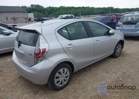 2014 Toyota Prius C One from USA, damaged, VIN JTDKDTB36E1075986